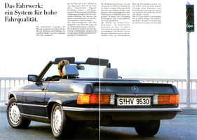 Mercedes SL R107 - Verkaufsprospekt 1985 - Seite 8