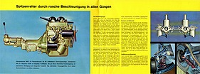 MG Midget - Prospekt (1962) - Seiten 4 und 5