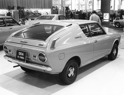 Compact baroque - Datsun 120 Y in (historical) test 2