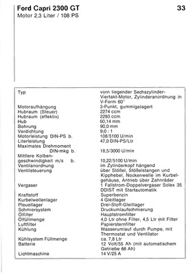 Ford Capri - Prospekt (1969) - Seite 33
