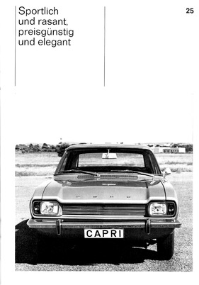 Ford Capri - Prospekt (1969) - Seite 25