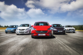 5 Generationen Opel Corsa () 5 Generationen Opel Corsa ()