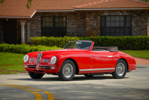 Alfa Romeo 6C 2500 Super Sport Cabriolet (1949) als Lot 146 am Bonhams Greenwich Sale 2019