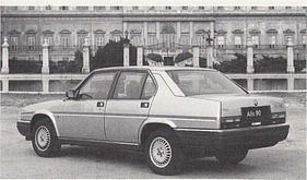 Alfa Romeo Alfa 90 1,8-Liter - 120 PS (DIN) 2 Doppelvergaser (1986) Alfa Romeo Alfa 90 1,8-Liter - 120 PS (DIN) 2 Doppelvergaser (1986)