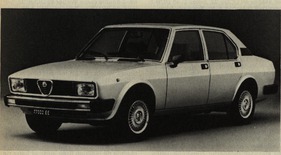 Alfa Romeo Alfetta 1.8: 1779 ccm (1979) Alfa Romeo Alfetta 1.8: 1779 ccm (1979)