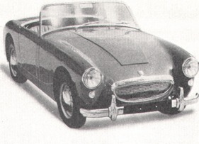 Austin-Healey Sprite mit Kompressor-Motor (1961)