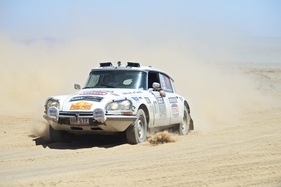 Citroën DS 23 (1974) - ein ehemaliges Rallye-Weltmeisterschafts-Auto - Rallye Peking-Paris 2013 (1974) Citroën DS 23 (1974) - ein ehemaliges Rallye-Weltmeisterschafts-Auto - Rallye Peking-Paris 2013 (1974)