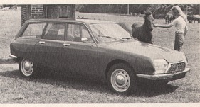 Citroën GS 1-Liter-Motor - 55,5 DIN-PS (1974) Citroën GS 1-Liter-Motor - 55,5 DIN-PS (1974)