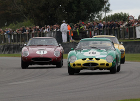Ferrari 250 GTO (1962) - im Rennen der RAC TT Celebration am Goodwood Revival 2012 (1962) Ferrari 250 GTO (1962) - im Rennen der RAC TT Celebration am Goodwood Revival 2012 (1962)