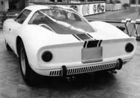 Ferrari 250 LM (1965) - Präsentation am Genfer Automobilsalon 1965