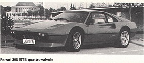 Ferrari 308 GTB/GTS quattrovalvole 2,9-Liter-V8 - 240 PS (DIN) Benzineinspritzung (1984)