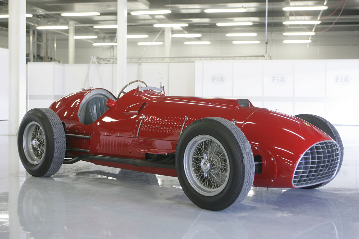 Ferrari 375 F1 von 1951 - der Siegerwagen von Ascari