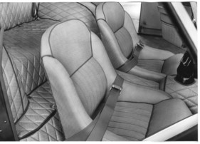 Ferrari 410 Superamerica (1957) - Interieur - schöne Sattlerarbeit