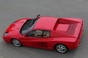 Ferrari 512 M (1995) - am "Modificata" fehlen die Querleisten hinten am Heck