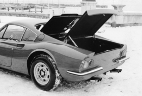 Ferrari Dino 246 GT (1971) - Heck und Kofferraum (1971) Ferrari Dino 246 GT (1971) - Heck und Kofferraum (1971)