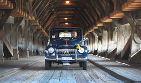 Fiat Topolino C (1950) - am Treffen italienischer Oldtimerautos Italiauto 2013