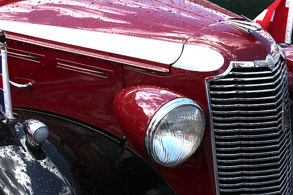 Impressionen vom British Car Meeting (BCM) 2012 in Mollis - Vauxhall - viel Chrom und filigrane Details