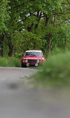 Bild: Lancia Fulvia 1600 HF Fanalone (1970) - in Gruppe-4-Ausführung analog zu den Werks-Rallye-Autos