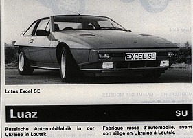 Lotus Excel 2,2-Liter - 162 PS (DIN) 2 Doppelvergaser (1988) Lotus Excel 2,2-Liter - 162 PS (DIN) 2 Doppelvergaser (1988)