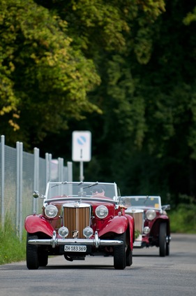 MG TD am 3. Dolder Classics 2011 (1951) MG TD am 3. Dolder Classics 2011 (1951)