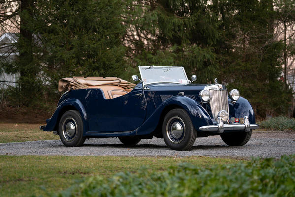 MG YT Tourer (1950) als Lot 117 am Bonhams Greenwich Sale 2019