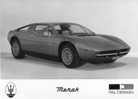 Maserati Merak (1973) - fast ein geschrumpfter Bora (1973) Maserati Merak (1973) - fast ein geschrumpfter Bora (1973)