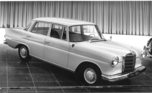 Mercedes Benz 190 (1961) - 190-er-Motor in der 220-er-Karrosse - Internationale Automobilausstellung (IAA) in Frankfurt 1961