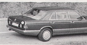 Mercedes-Benz 260 SE - 2,6-Liter-6-Zyl. - 160 PS (ECE) Benzineinspritzung (1990) Mercedes-Benz 260 SE - 2,6-Liter-6-Zyl. - 160 PS (ECE) Benzineinspritzung (1990)