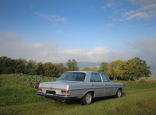 Mercedes-Benz 300 SEL 6.3 (1972) - viele 6,3-Liter zeigten sich ohne Hubraumbezeichnung - Understatement pur
