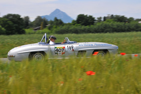 Mercedes Benz 300 SL (1958) - am Gaisbergrennen 2012 - Rennwagenklasse (1958) Mercedes Benz 300 SL (1958) - am Gaisbergrennen 2012 - Rennwagenklasse (1958)