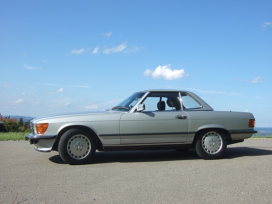 Mercedes-Benz 300 SL (1987) - wettersicher dank Hardtop