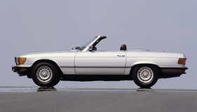 Mercedes-Benz 380 SL (1980) - elegante Silhouette