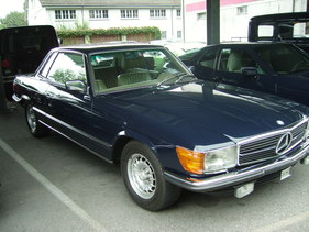 Mercedes-Benz 450 SLC (1979) - angeboten an der "Auktion Classic & Exklusiv Cars" im Salzhaus in Wangen an der Aare am 12./13. Oktober 2012 (1979)