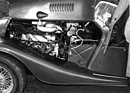 Bild: Morgan Plus 8 (1968) - Rover 3500 V8-Motor in einem Morgan-Prototyp