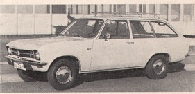 Opel Ascona 1,6-Liter-Motor - 68 DIN-PS (1971) Opel Ascona 1,6-Liter-Motor - 68 DIN-PS (1971)