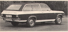 Opel Ascona 1,6-Liter-Motor - 68 DIN-PS (1972) Opel Ascona 1,6-Liter-Motor - 68 DIN-PS (1972)