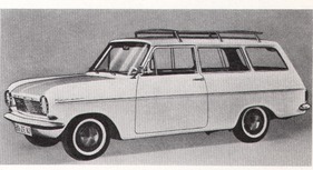 Opel Caravan 1000 & 1000 S (1964) Opel Caravan 1000 & 1000 S (1964)