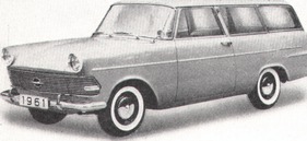 Opel Rekord 1,5 L (1961) Opel Rekord 1,5 L (1961)
