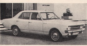 Opel Rekord 1,5-Liter - 60 DIN-PS (1971) Opel Rekord 1,5-Liter - 60 DIN-PS (1971)