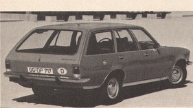 Opel Rekord 1,7 Liter - 66/60 DIN-PS (1975) Opel Rekord 1,7 Liter - 66/60 DIN-PS (1975)