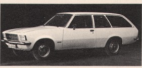 Opel Rekord 1,7 Liter - 66 DIN-PS (1972) Opel Rekord 1,7 Liter - 66 DIN-PS (1972)