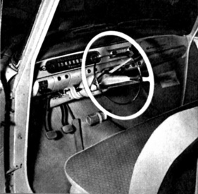 Opel Rekord (1961) - endlich - ein flaches und formschönes Anzeigeinstrument (1961)