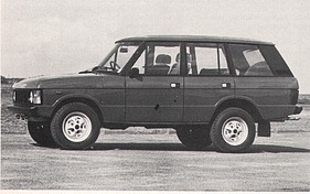 Range Rover 3,5-Liter-V8 - 126 PS (DIN) 2 Vergaser (1982)