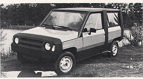 Renault 5 Rodéo 1108 cm' - 34 PS (DIN) 1 Vergaser (1982)