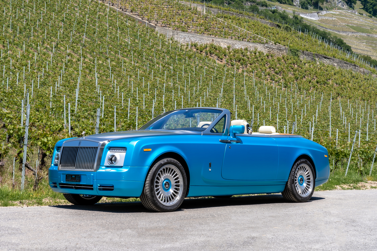 Rolls-Royce Phantom Drophead Coupé (2007) - as lot no. 144 at the Bonhams auction in Bonmont on June 20, 2021