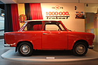 Bild: Trabant 601 (1973) - im Jahr 1973 wurden 1 Million Trabant-Fahrzeuge gefeiert - im August Horch Museum in Zwickau
