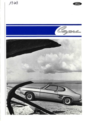 Bild von Ford Capri - Prospekt (1969)