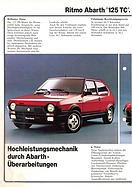 Bild von Prospekt Fiat Ritmo Abarth 125 TC (1981) - Seite 2