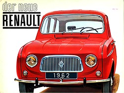 Bild von Renault R4 - Prospekt (1962)