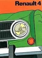 Bild von Renault R4 - Verkaufsprospekt (1971)